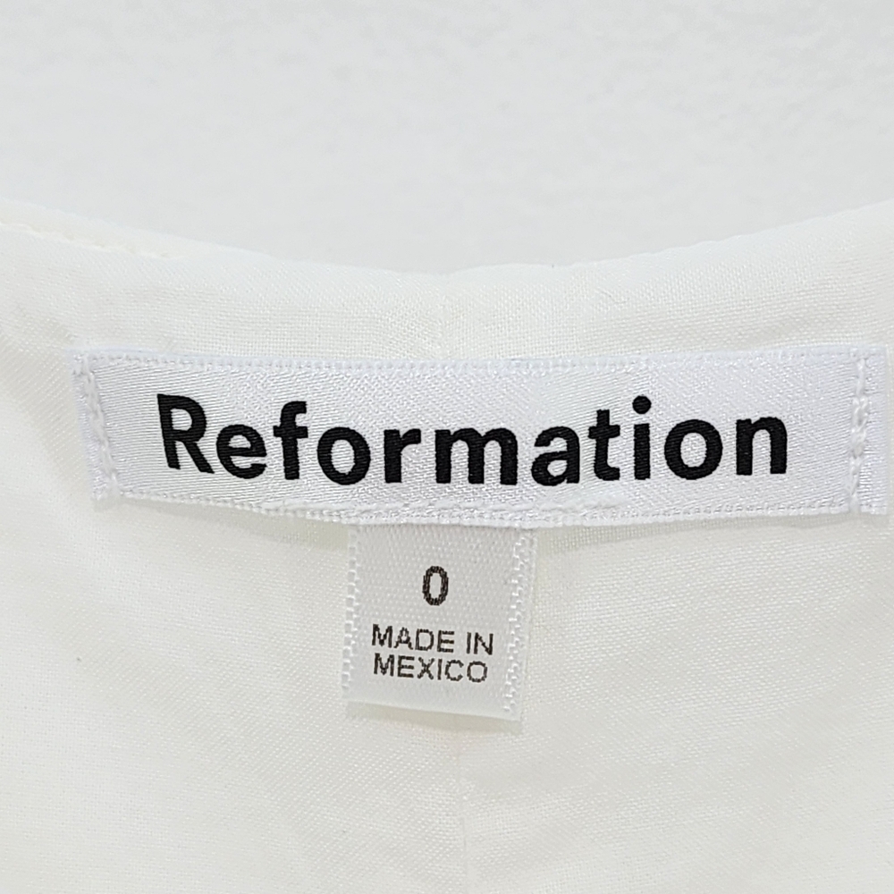 Reformation Women's 100% Linen Cami Mini Dress - Picture 5 of 8